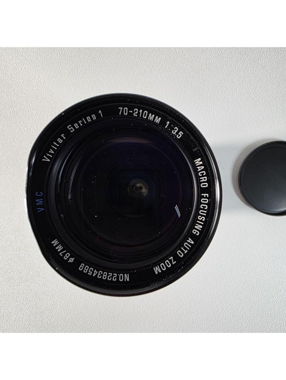 Vivitar VMC Series 1 70-210mm f3.5 Canon FD Mount Clean But Bent Rim